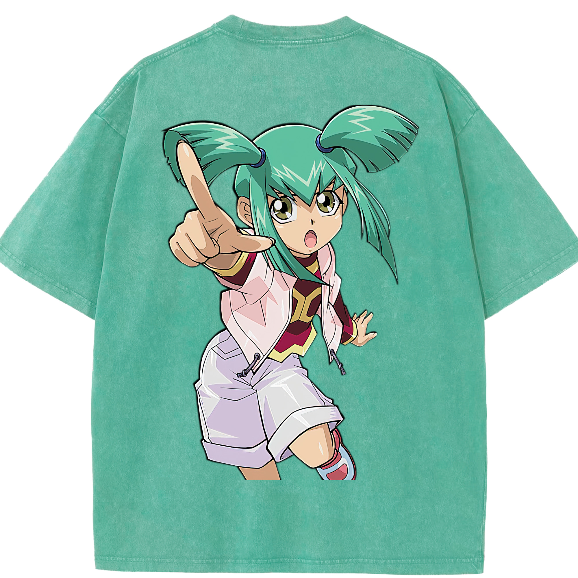 （画像用） 遊☆戯☆王 Yu-Gi-Oh! 綿100% ヴィンテージ風 半袖Tシャツ（背面プリント）